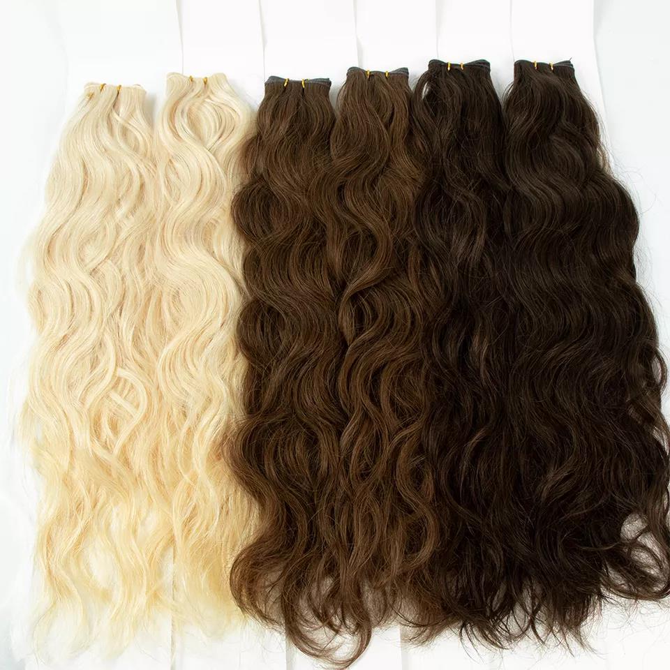Genius Weft Hair Can Be Cut No Return Hair Virgin Genius Weft Comfortable Hair Extension